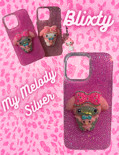 My Melody Silver Bling Case