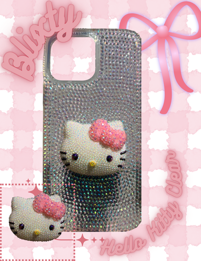 Hello Kitty Clear Bling Case