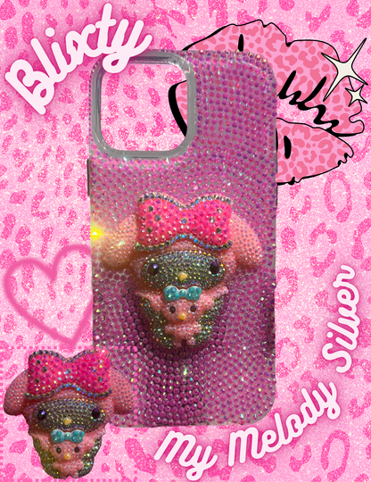 My Melody Silver Bling Case