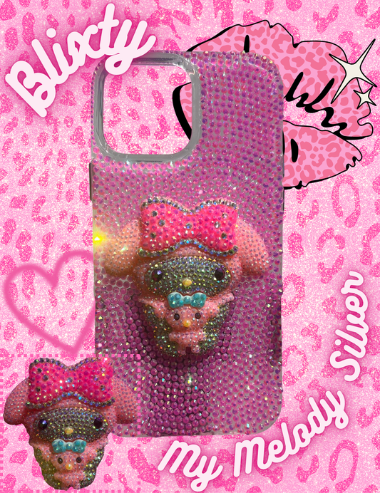My Melody Silver Bling Case