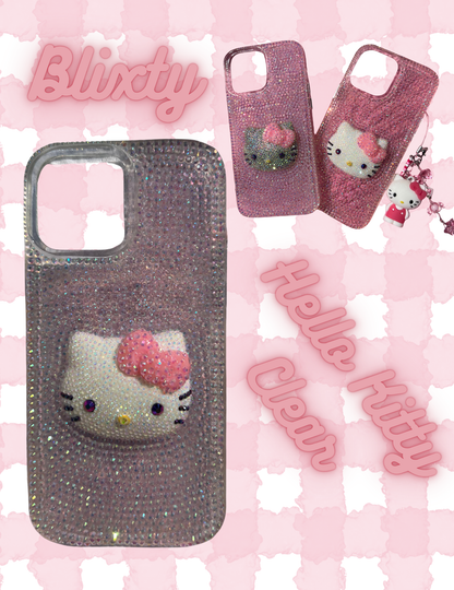Hello Kitty Clear Bling Case
