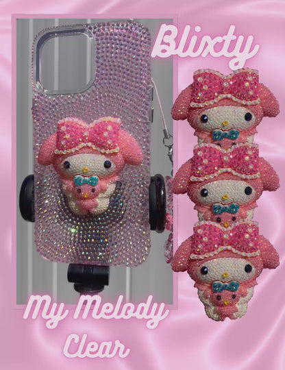 My Melody Clear Bling Case